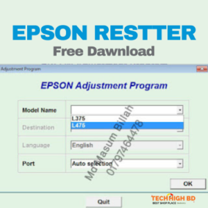 Epson L375 L475 Resetter