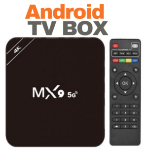 MX9 5G 4K Android TV Android Box