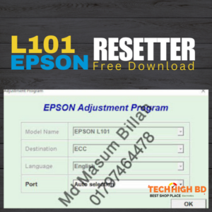 EPSON L101 resetter free Download techhighbd