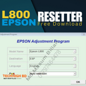 **Epson l800 Printer Reset free download**