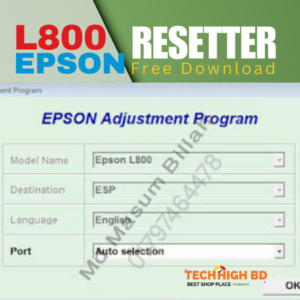 **Epson l800 Printer Reset free download**