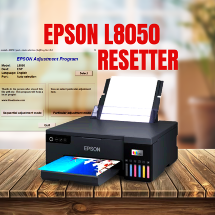 Epson l8050 adjustment program download