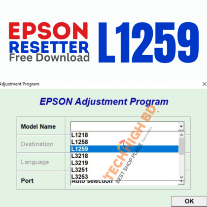 How to Reset Your Epson L1259 Printer Using the Adjustment Program