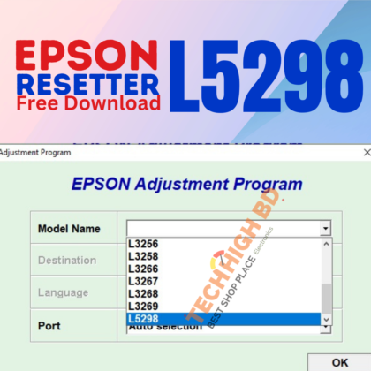 Resetting Your Epson L1298 Printer Using the Adjustment Program free Download